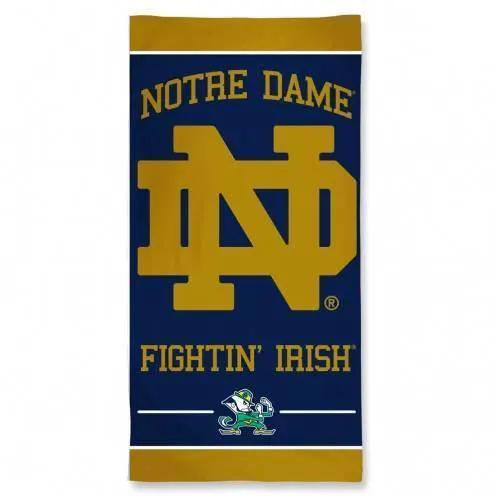 Notre Dame Fighting Irish Beach Style Towel 30x60 Spectra - ToylandEU™