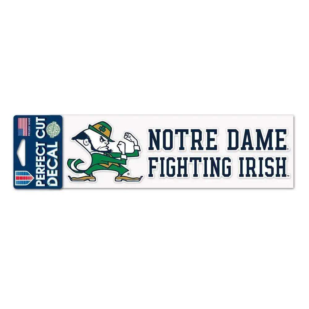 Notre Dame Fighting Irish Outdoor Vinyl Decal 3x10 Wordmark - ToylandEU™