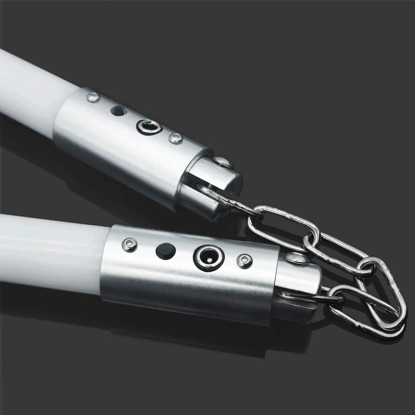 Nunchaku Lightsaber Set 35cm Glow Base Lit Cosplay Toy - ToylandEU