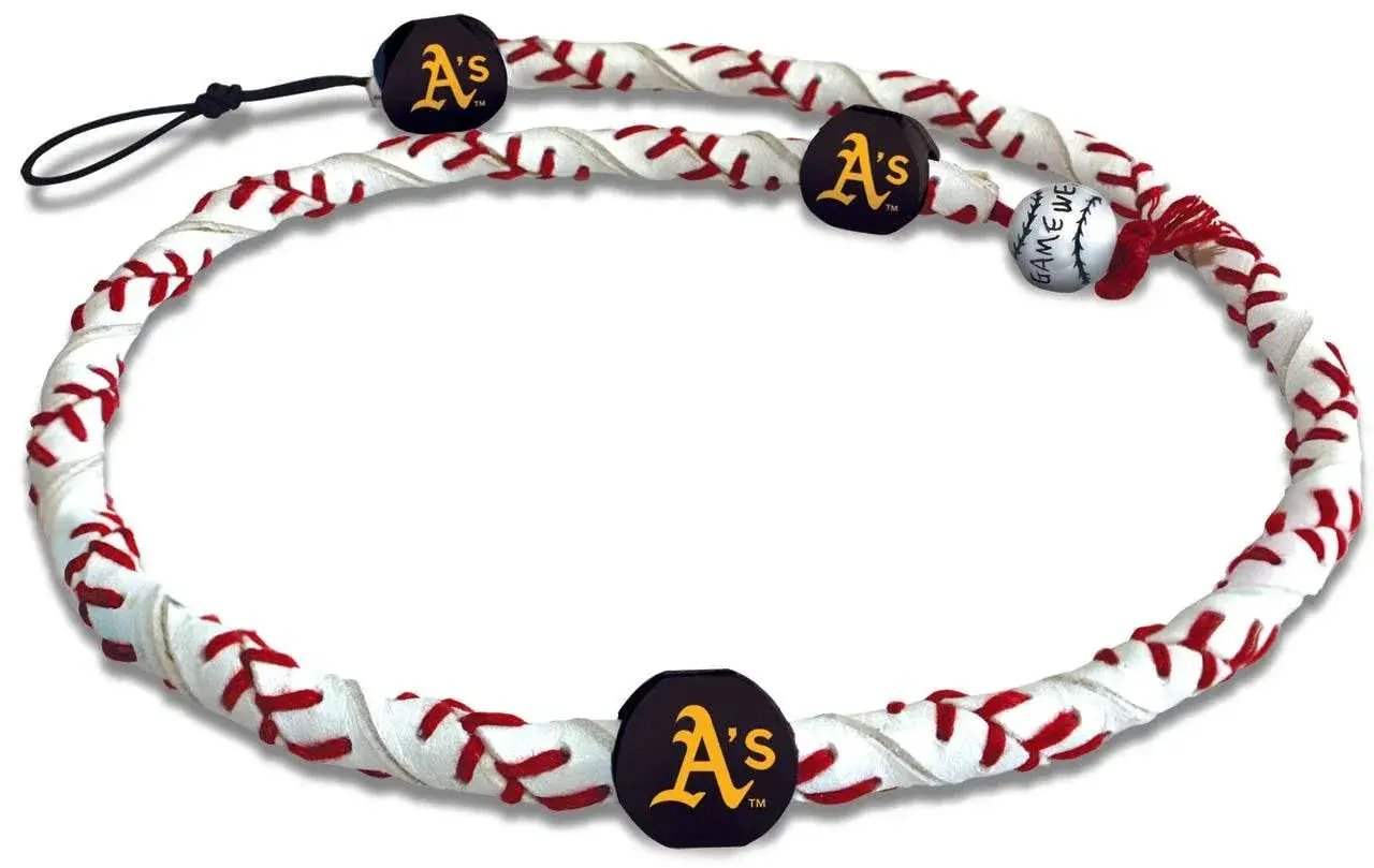 Oakland Athletics Frozen Rope Baseball Necklace By GameWear - ToylandEU™