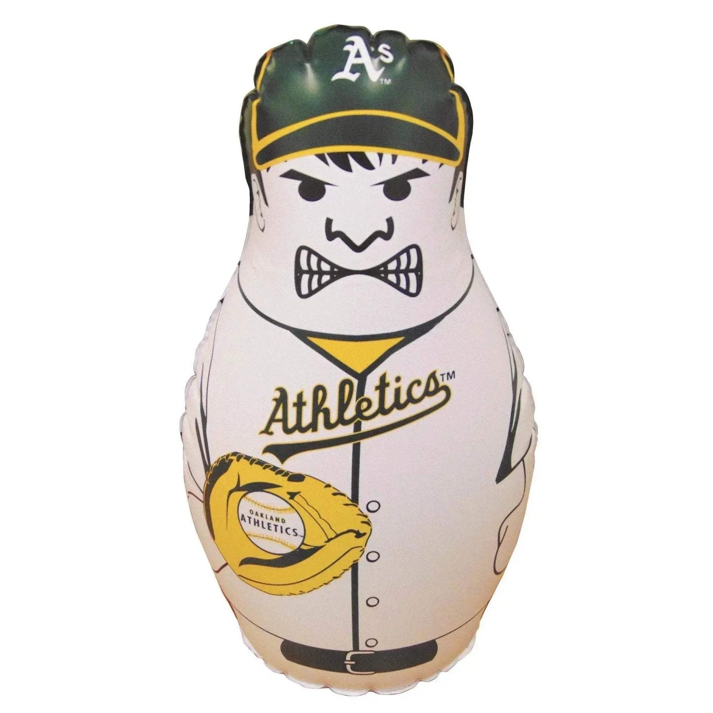 Oakland Athletics Mini Bop Bag Vinyl 360 Degree Logo - ToylandEU™