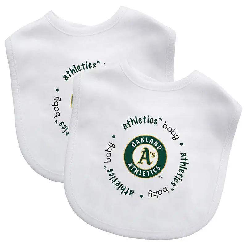 Oakland Athletics Officially Licensed Baby Bibs 2 Pack - ToylandEU™