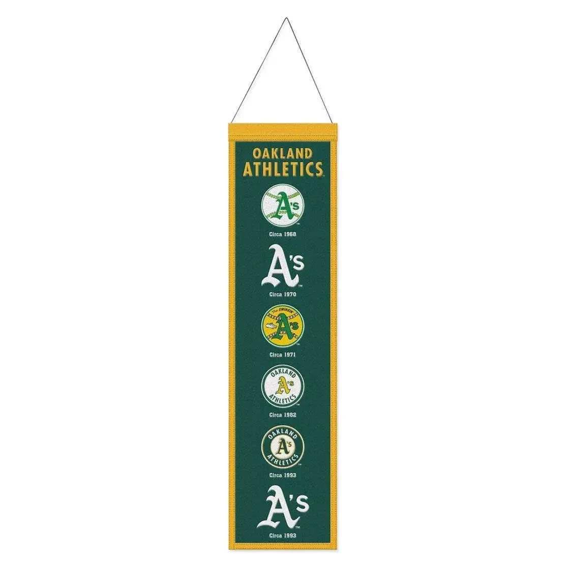 Oakland Athletics Wool Banner 8x32 Heritage Evolution - ToylandEU™