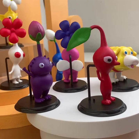 Oatchi Game Anime Figure Pikmin Figures 8-Piece Set Gifts - ToylandEU
