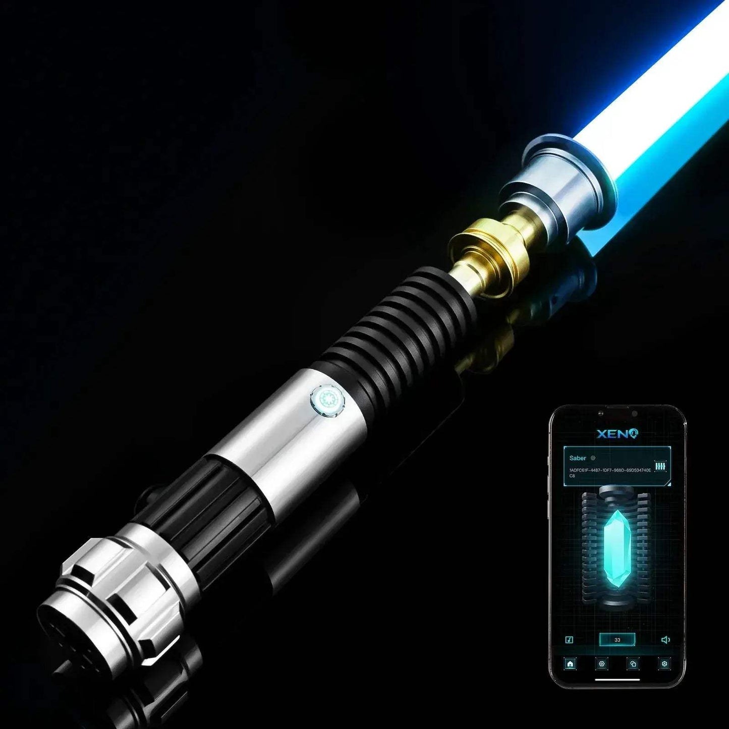 Obi Wan Inspired Lightsaber With Smooth Swing Motion Control - ToylandEU