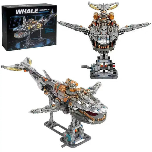 Ocean Life Mechanical Whale Blocks Lego Compatible - ToylandEU™