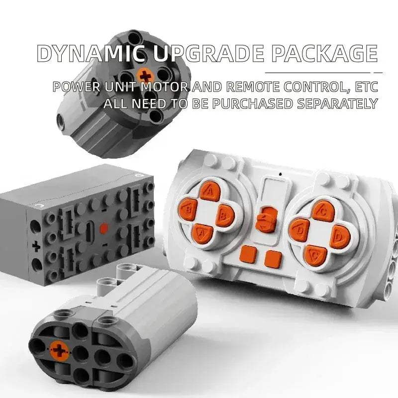 Off Road Ambulance Building Blocks With Realistic Steering - ToylandEU