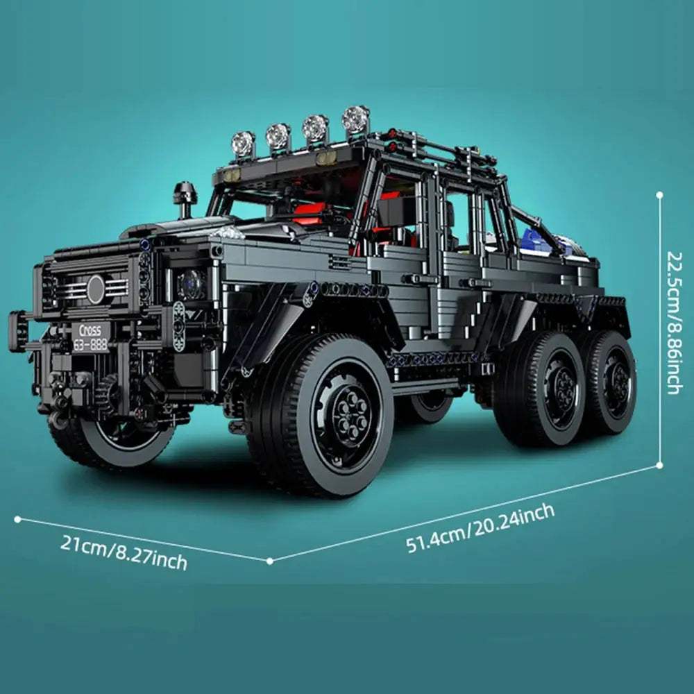 Off Road SUV Building Blocks Kit Challenging Build - ToylandEU™
