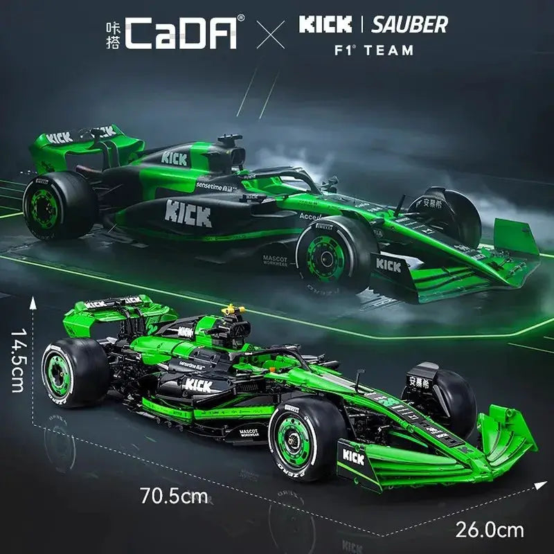 Official Sauber F1 C44 Lego Compatible Building Blocks Set - ToylandEU
