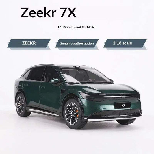 Officially Licensed ZEEKR 7X One Eighteenth Scale Diecast Car Model - ToylandEU