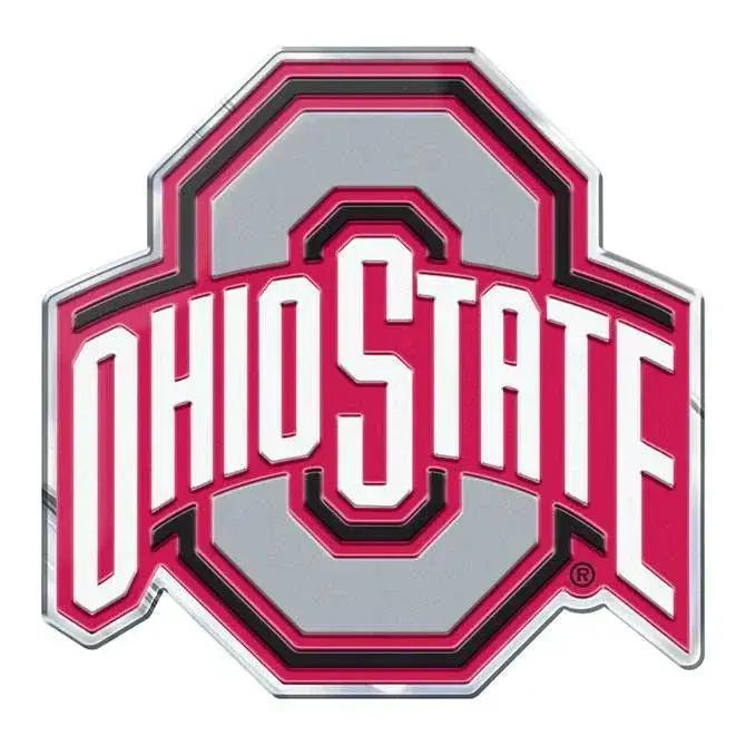 Ohio State Buckeyes Auto Emblem Alternate Logo 3.25 Inch - ToylandEU™