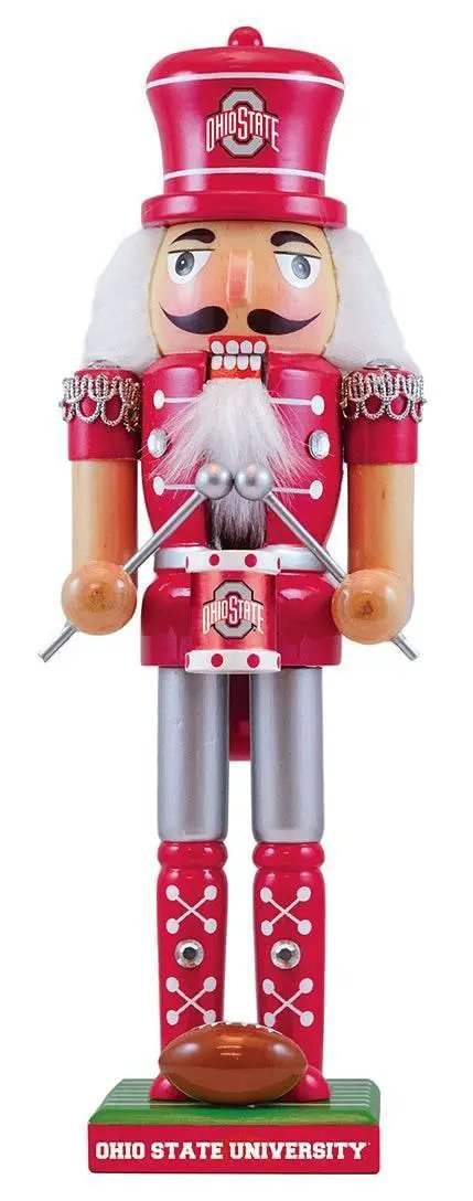Ohio State Buckeyes Nutcracker Collectible Wood Display - ToylandEU™