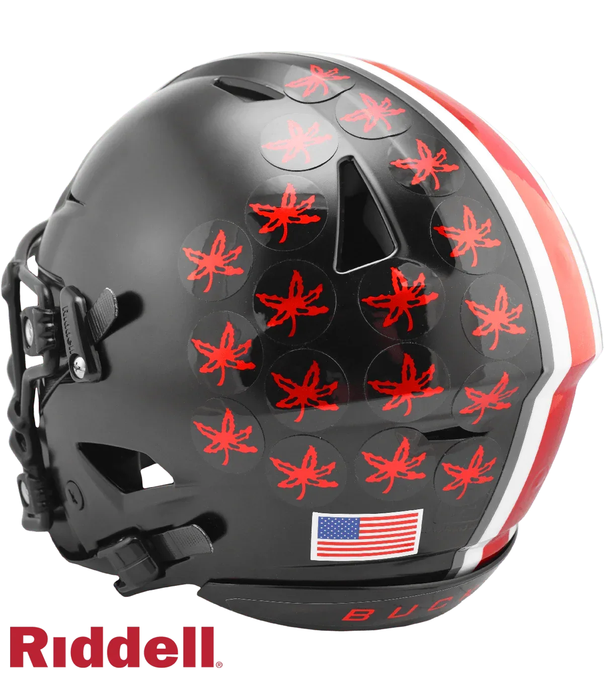 Ohio State Buckeyes Riddell SpeedFlex Helmet Black Elite - ToylandEU™