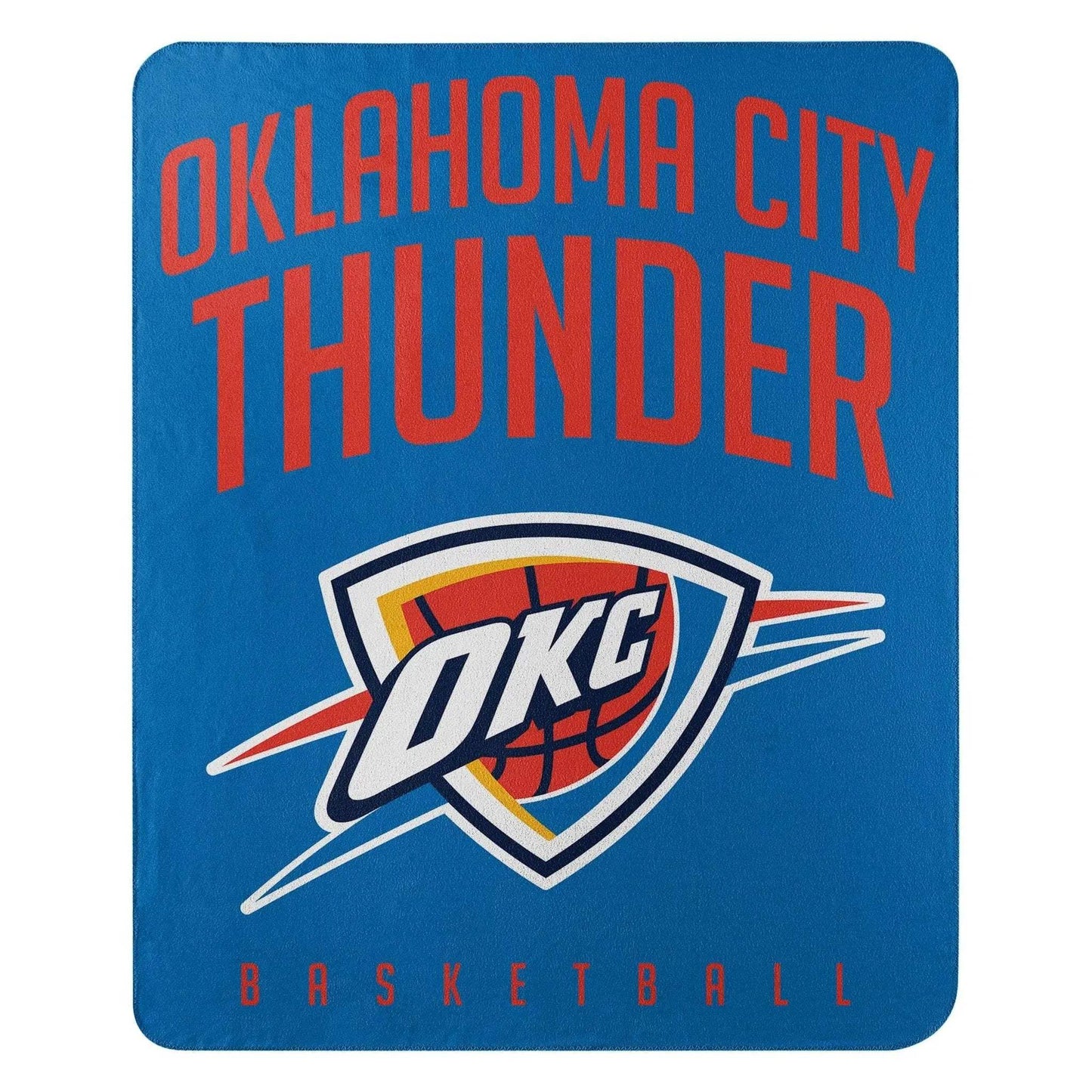 Oklahoma City Thunder Blanket 50x60 Fleece Lay Up Design - ToylandEU™