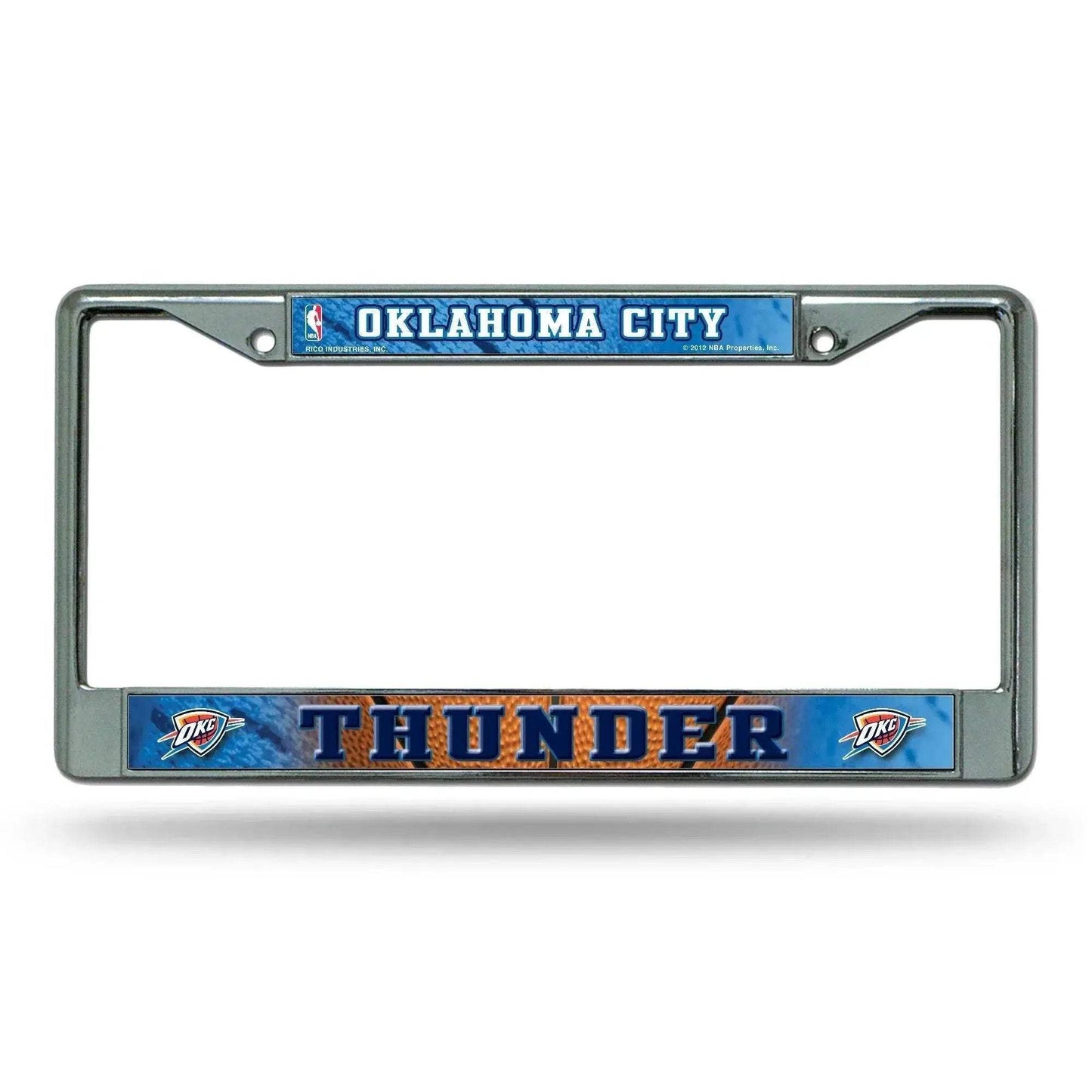 Oklahoma City Thunder License Plate Frame Chrome Insert - ToylandEU™