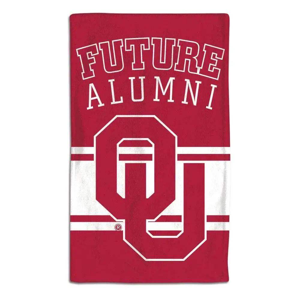 Oklahoma Sooners Baby Burp Cloth 10x17 Inches Soft Terry - ToylandEU™