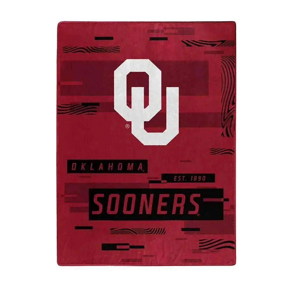 Oklahoma Sooners Blanket 60x80 Raschel Digitize Design - ToylandEU™