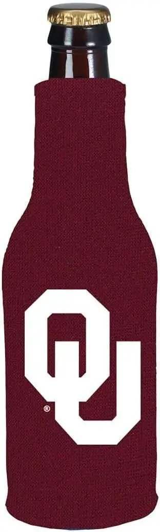 Oklahoma Sooners Bottle Suit Holder Neoprene Red 12oz Zip - ToylandEU
