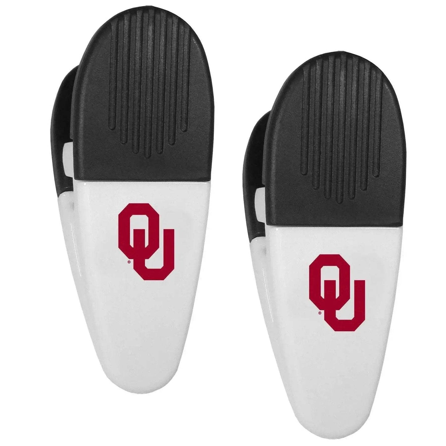 Oklahoma Sooners Chip Clips 2 Pack Magnetic Kitchen Clips - ToylandEU™