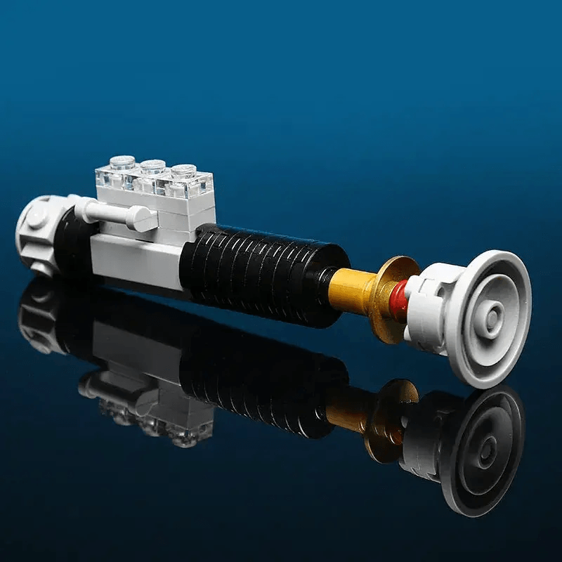 Old Ben Mini Lightsaber Building Kit made using LEGO parts - B3 Customs - ToylandEU™