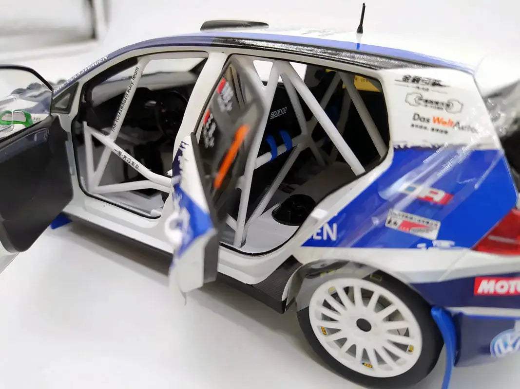 One Eighteen Scale Alloy Diecast Volkswagen Golf Championship Rally Car - ToylandEU