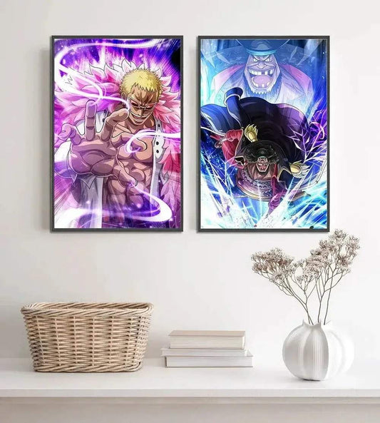 One Piece Poster SelfAdhesive Wall Art Bedroom Decor - ToylandEU™