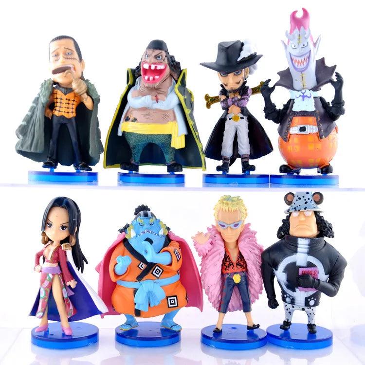 One Piece Figure Set | 8 Piece 17 cm Tall | Toylandeu™