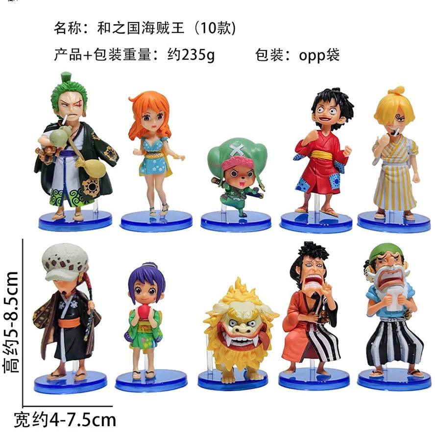 One Piece Figures PVC 17cm Set Toylandeu™