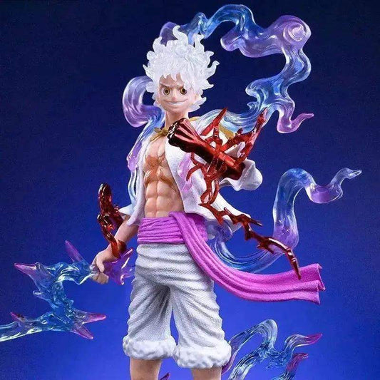 One Piece Luffy Gear Five Figure 8 Inch PVC Statue - ToylandEU™