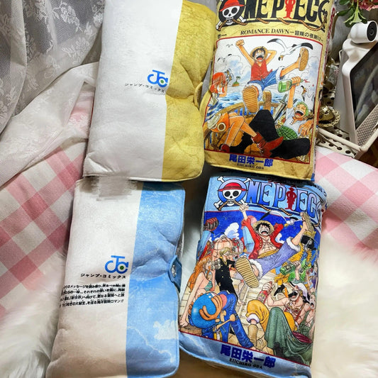 One Piece Plush Book Pillow 35x43x5 cm Toylandeu