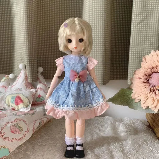 One Sixth BJD Doll With Movable Joints And Fashionable Clothes - ToylandEU