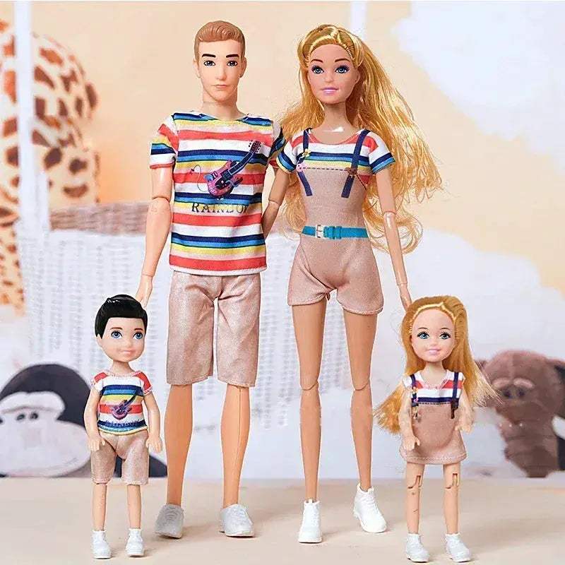 One Sixth BJD Family Dolls With Parents Pack - ToylandEU™
