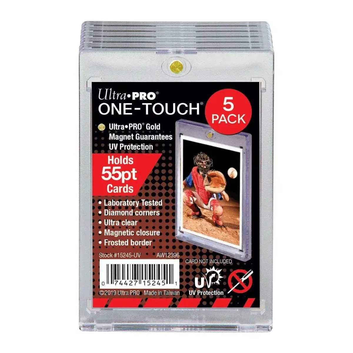One Touch UV Card Holder Magnetic Closure Five Pack - ToylandEU™