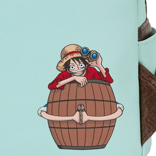 Backpack | One Piece Luffy Graphic | Mini Faux Leather Material Anime
