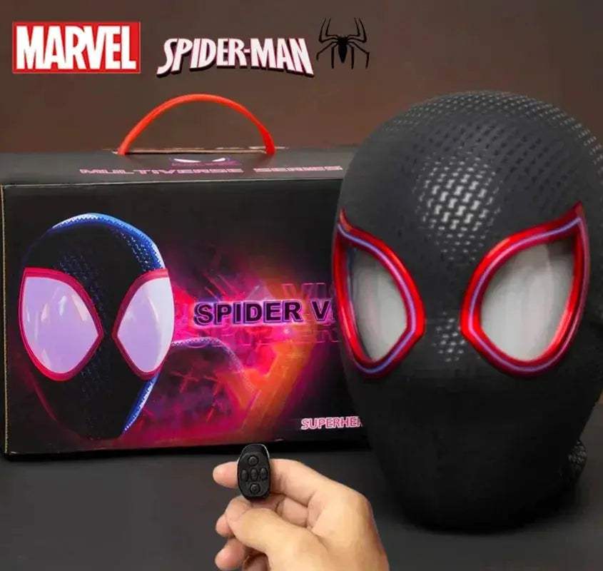 OneToOne Scale Spider Man Electronic Mask With Moving Glowing Eyes - ToylandEU