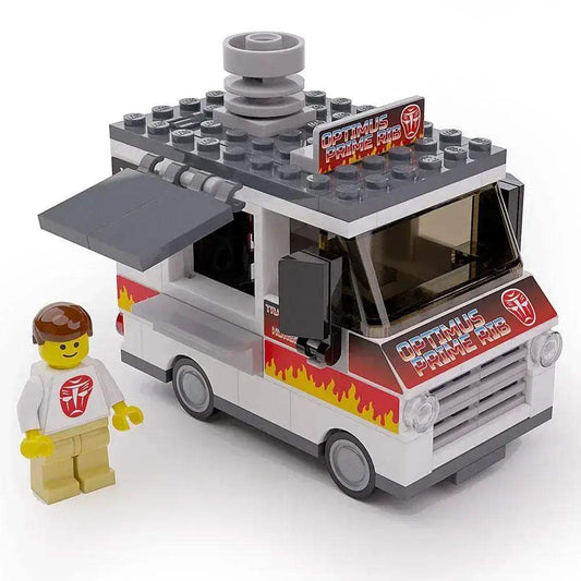 Optimus Prime Ribs Food Truck Playset Minifigure - ToylandEU™