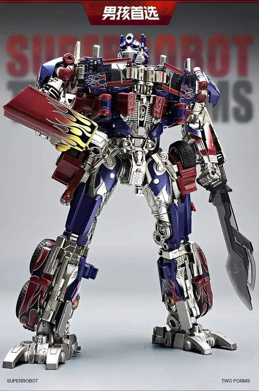 Optimus Prime and Bumblebee Autobots Anime Figures, Transformation Robot Toys 30 CM - ToylandEU
