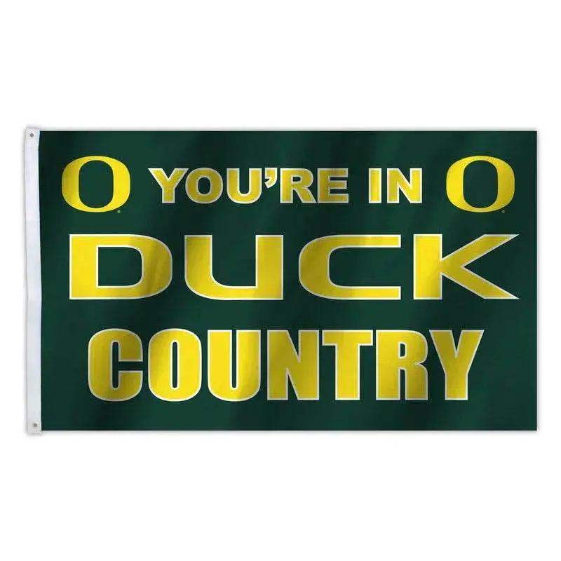 Oregon Ducks Flag 3x5 Banner College Decor Sports Flag - ToylandEU
