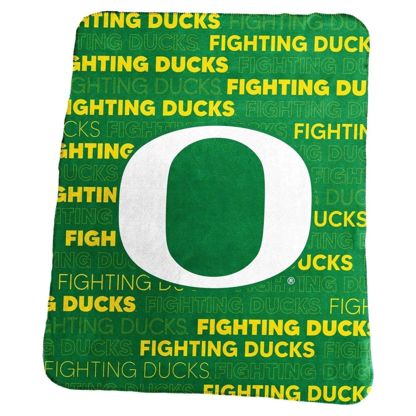 Oregon Ducks Fleece Throw 50x60 Blanket Classic Pride - ToylandEU™