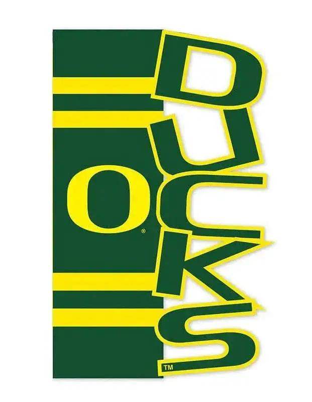 Oregon Ducks Garden Flag Applique Sculpted Outdoor Decor - ToylandEU™
