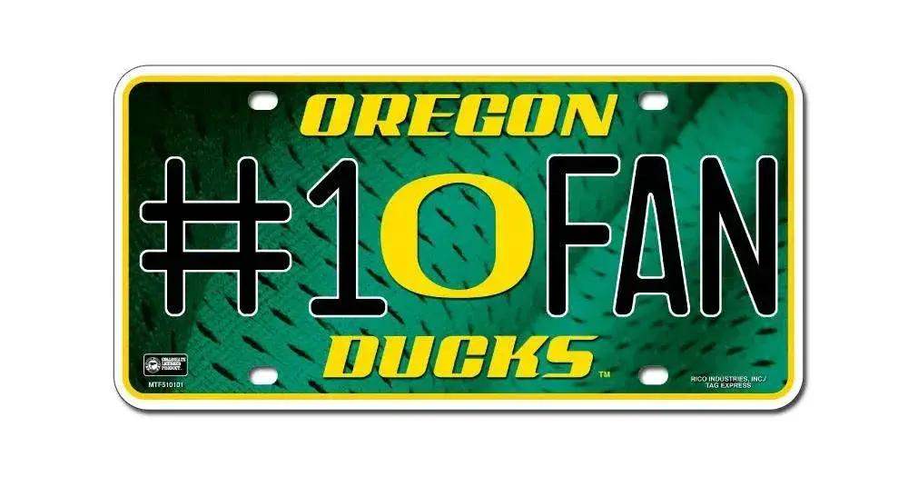 Oregon Ducks License Plate #1 Fan - ToylandEU™