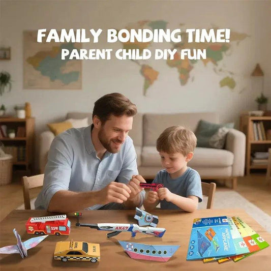 Origami Paper Planes Educational Craft Kit For Kids - ToylandEU™