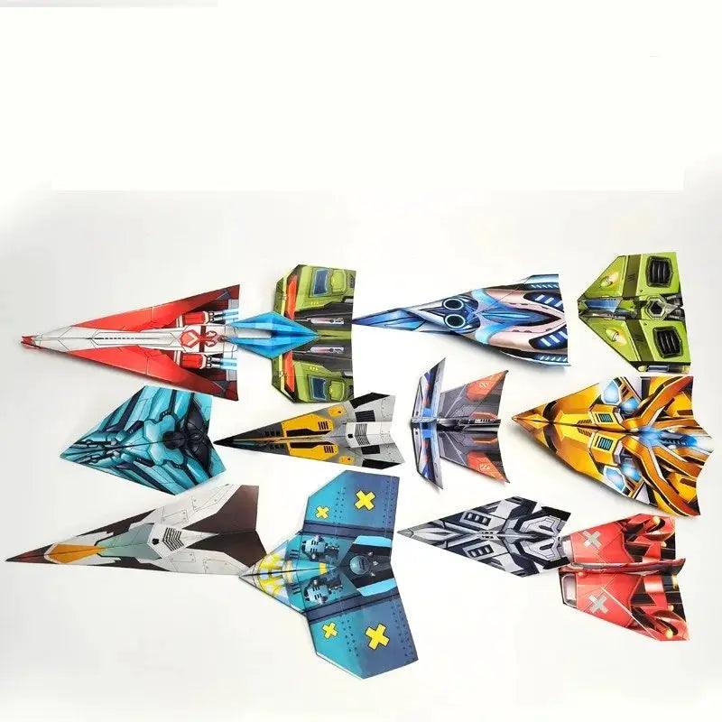 Origami Paper Planes For Kids Folding Diy Kit - ToylandEU™