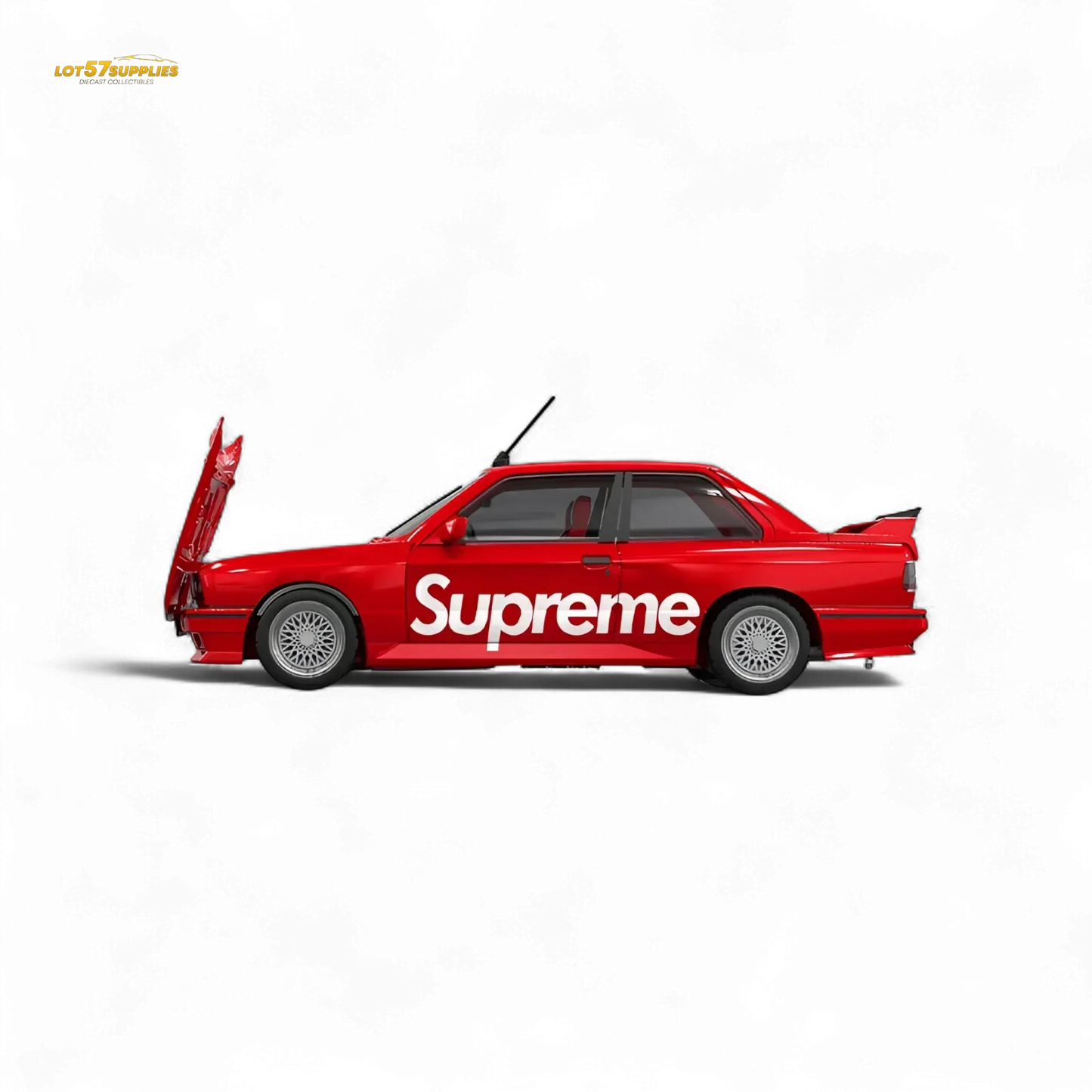 Original Model E30 Supreme Livery - S u p r e m e 1:64 - ToylandEU