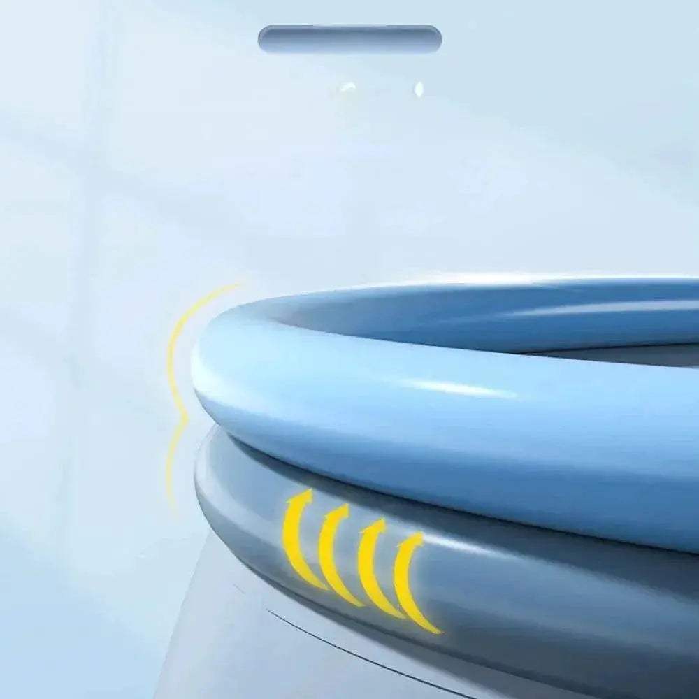 Outdoor Inflatable Swimming Pool Durable 3 Layer PVC 1200 Gallon Capacity - ToylandEU