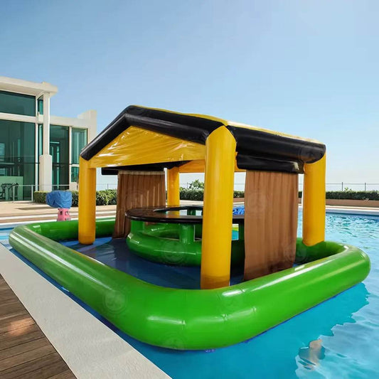 Outdoor Party Activities Inflatable Pool Bar Floating Tent - ToylandEU