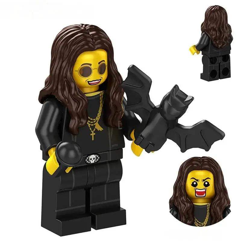 Ozzy Osbourne Lego Minifigure Collectible Display Figure - Minifigure Toys