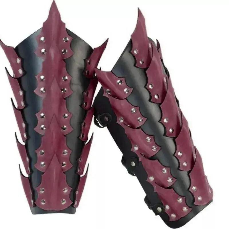 PU Leather Bracer Arm Armour Cosplay Accessory Unisex - ToylandEU™