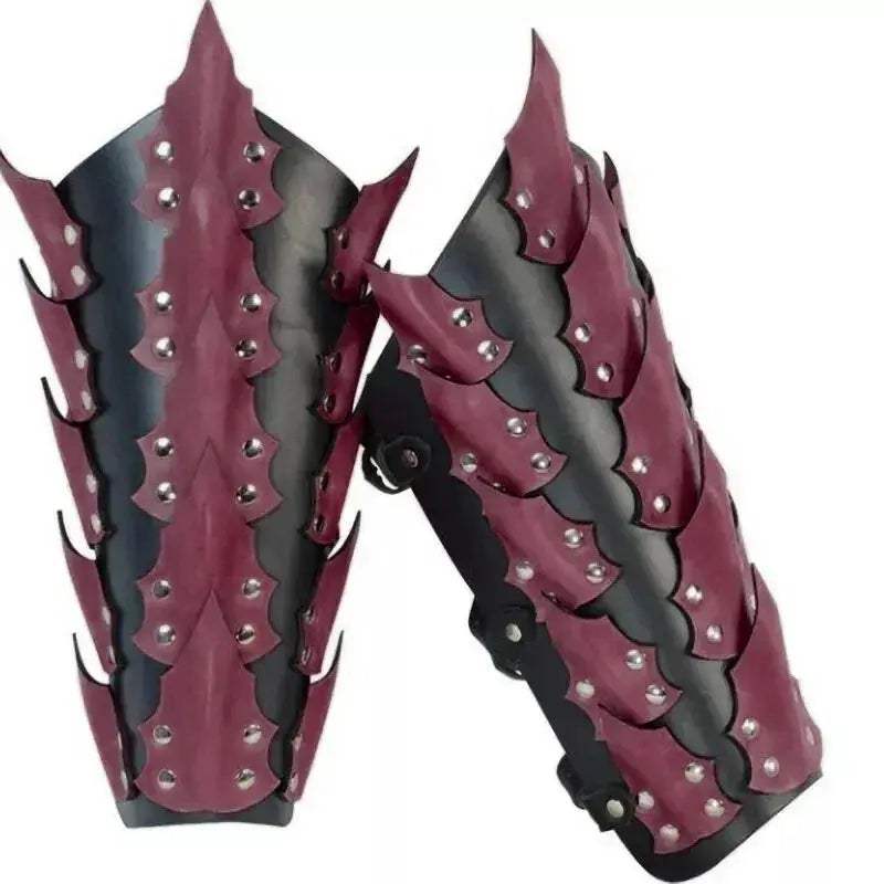 PU Leather Bracer Arm Armour Cosplay Accessory Unisex - ToylandEU™