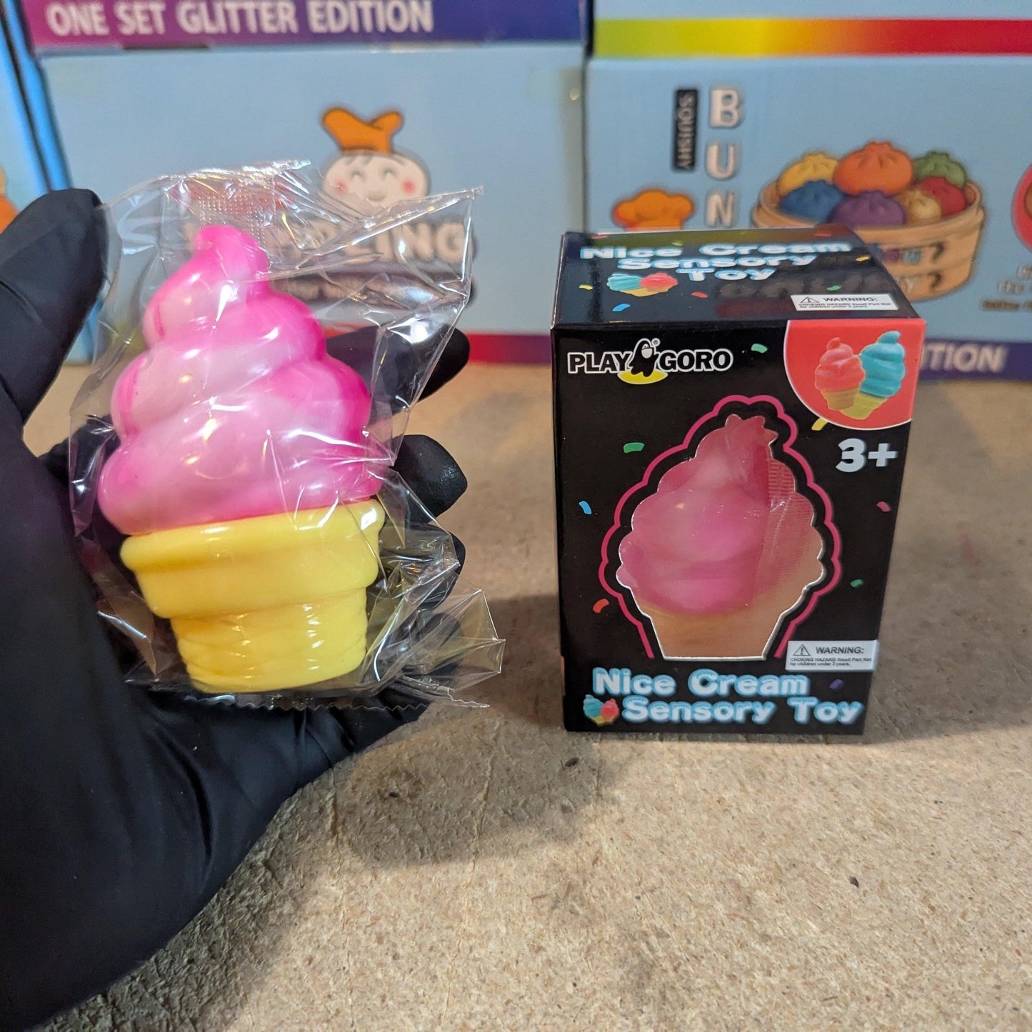 Squishy Ice Cream Cone | Slow Rising Toy | Toylandeu™